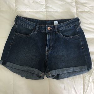 h&m denim shorts